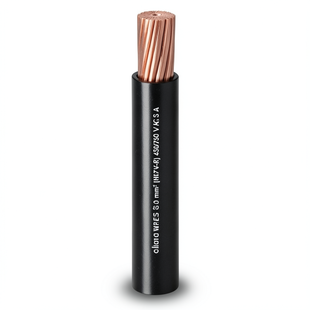 PVC Insulated Stranded Copper Wire 35mm2, 450/750V, 300ft Length | Al Fanar