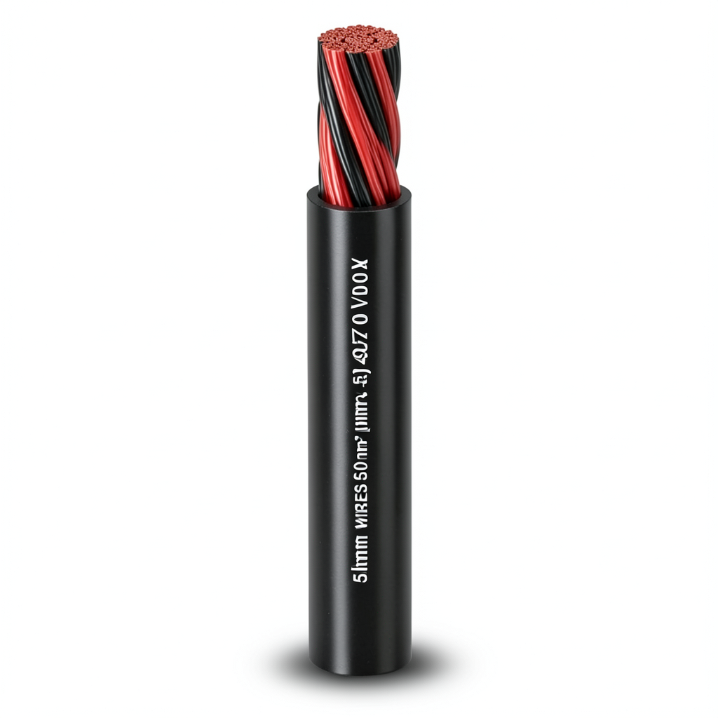PVC Insulated Stranded Copper Wire 50mm2, 450/750V, 100 Yards | Al Fanar