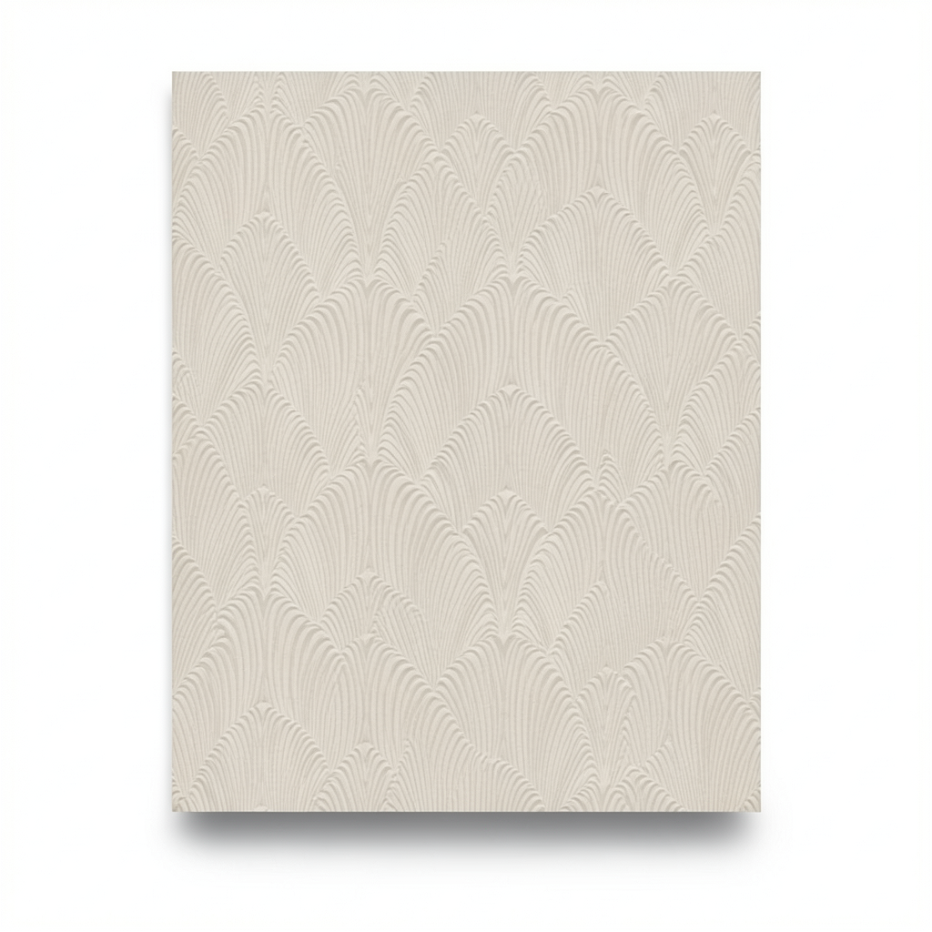 Italian Wallpaper Beige Color Modern Design, Size 10m x 0.53m, Model Z21714