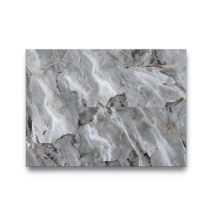 Indian Porcelain Floor Tiles 120×240 cm, Grey Color, Bethany Model