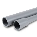 UPVC Pipes Irrigation Systems Nominal Pressure 10 Bar Outside Diameter 560 mm Thickness 26.70 mm Gray