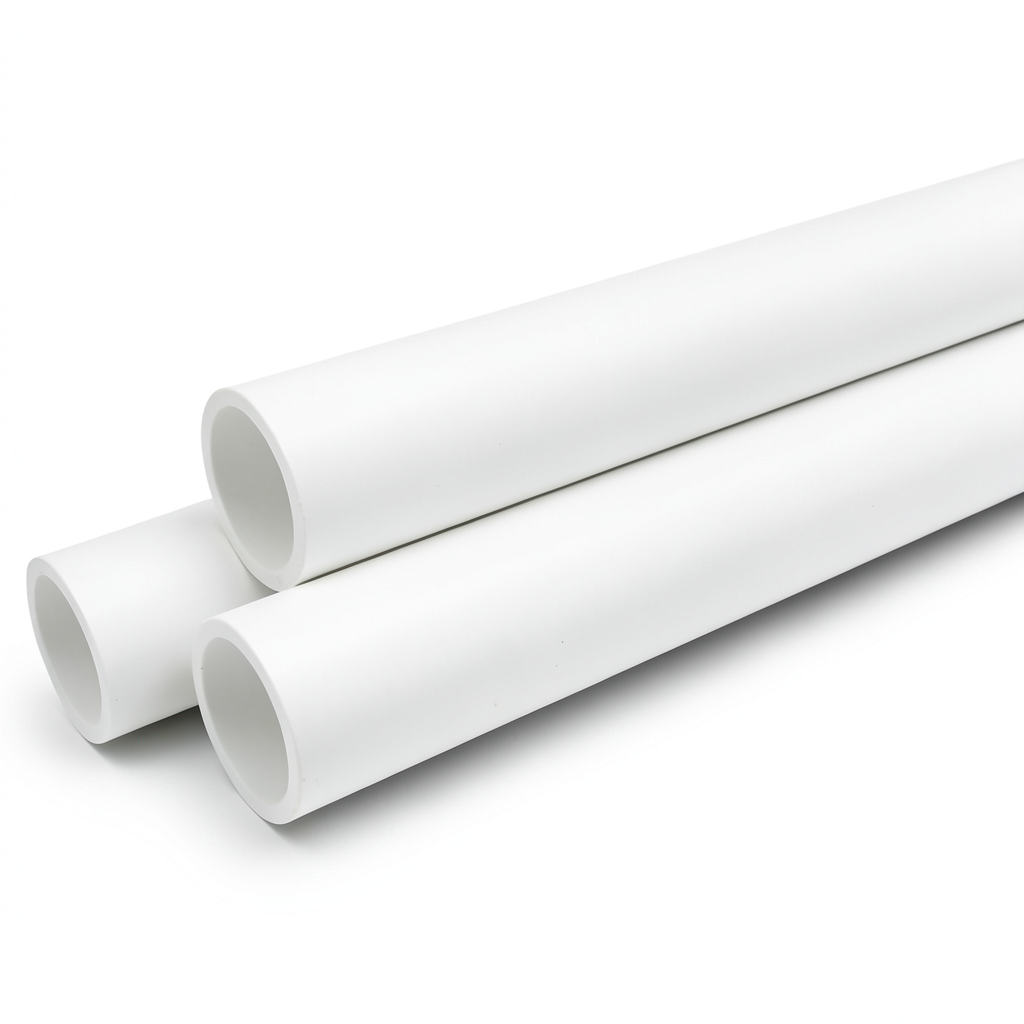 مواسير UPVC صرف ونفايات ¼1 إنش سمك 3.56 مم لون أبيض