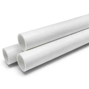 مواسير UPVC صرف ونفايات ½1 إنش سمك 3.68 مم لون أبيض