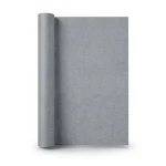 ورق حائط ايطالي لون رمادي تصميم ساده، مقاس 10 م×0.53 م