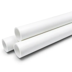 مواسير UPVC صرف ونفايات وتهوية 8 إنش سمك 8.18 مم لون أبيض