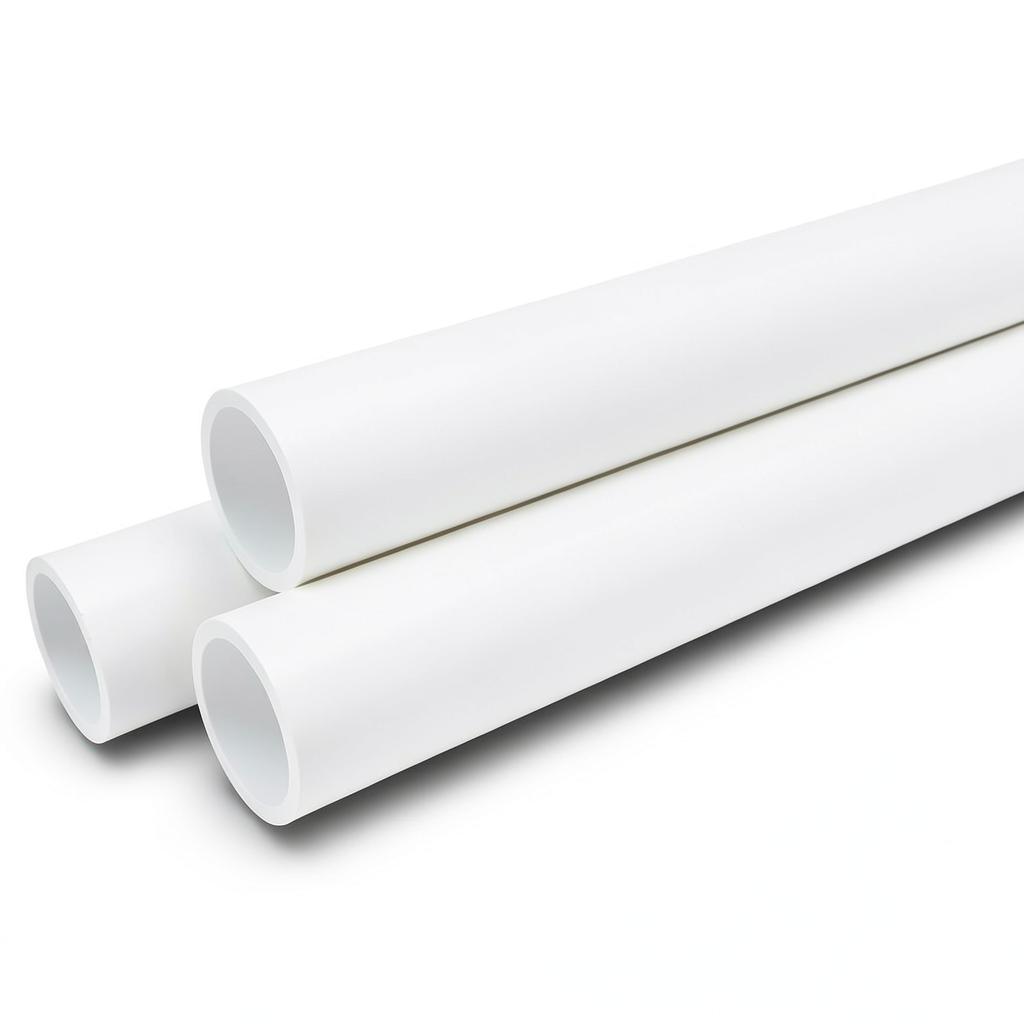 أنابيب ضغط UPVC بضغط اسمي 6.9 بار مقاس 3 إنش سمك 2.16 مم لون أبيض