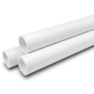 انابيب ضغط UPVC بضغط اسمي 6.9 بار مقاس 6 إنش سمك 4.11 مم لون أبيض