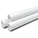انابيب ضغط UPVC مقاس 8 إنش سمك 5.33 مم لون أبيض ضغط 6.9 بار