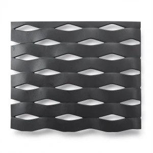 Hot Rolled Expanded Metal 1.7 mm Thickness, 1.22 M Width, 1 M Length