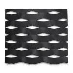 Hot Rolled Expanded Metal Mesh Thickness 1.7 mm Width 1.22 M Length 2 M