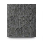 Italian Wallpaper Dark Gray Color Modern Design, Size 10m x 0.53m
