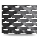Hot Rolled Expanded Metal Mesh 1.4 mm Thickness, 1.22 m Width, 3 m Length