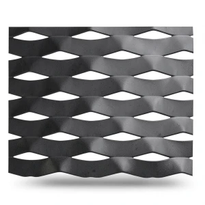 Hot Rolled Expanded Metal Mesh 1.4 mm Thickness, 1.22 m Width, 3 m Length