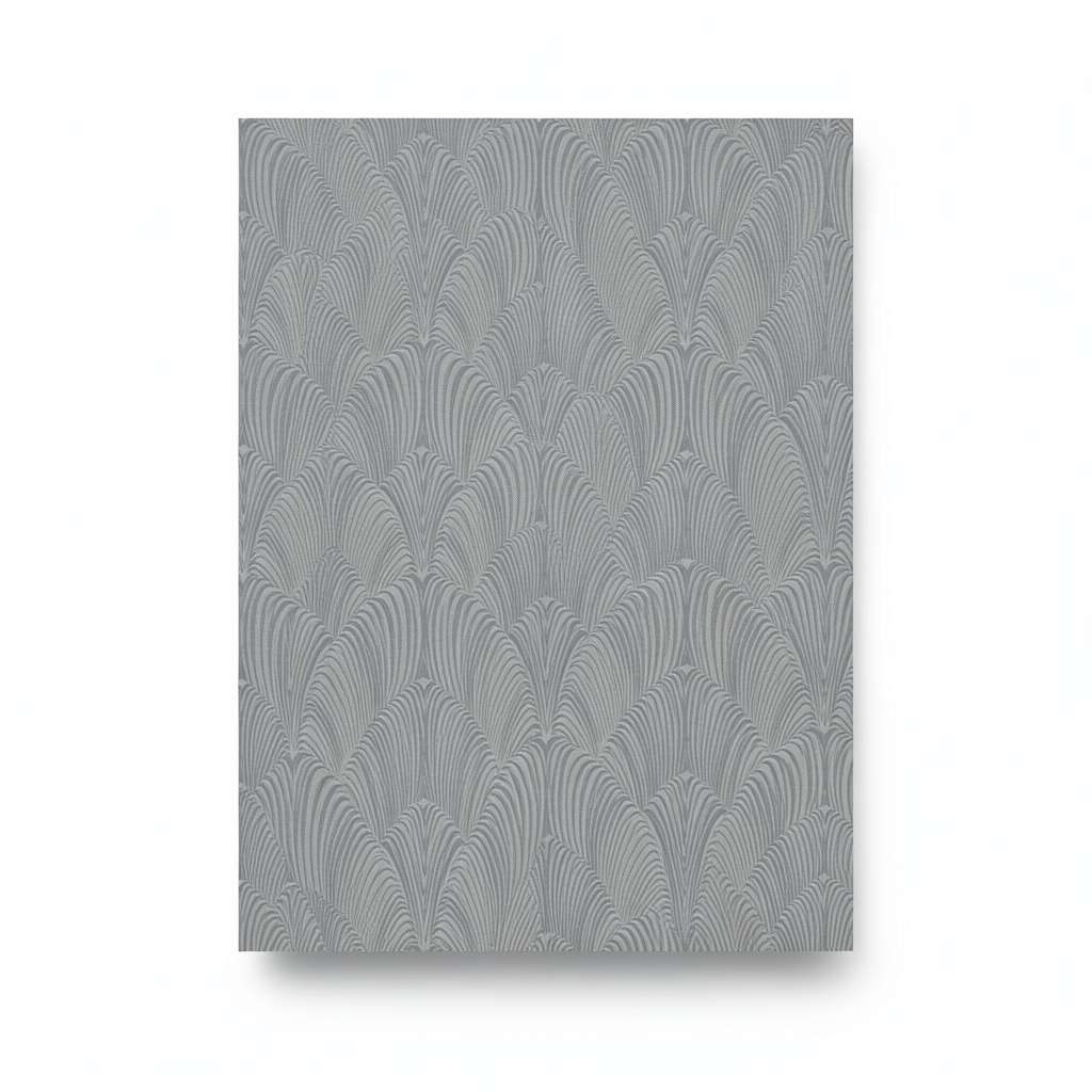 Italian Wallpaper Gray Color Modern Design, Size 10m x 0.53m, Model Z21718