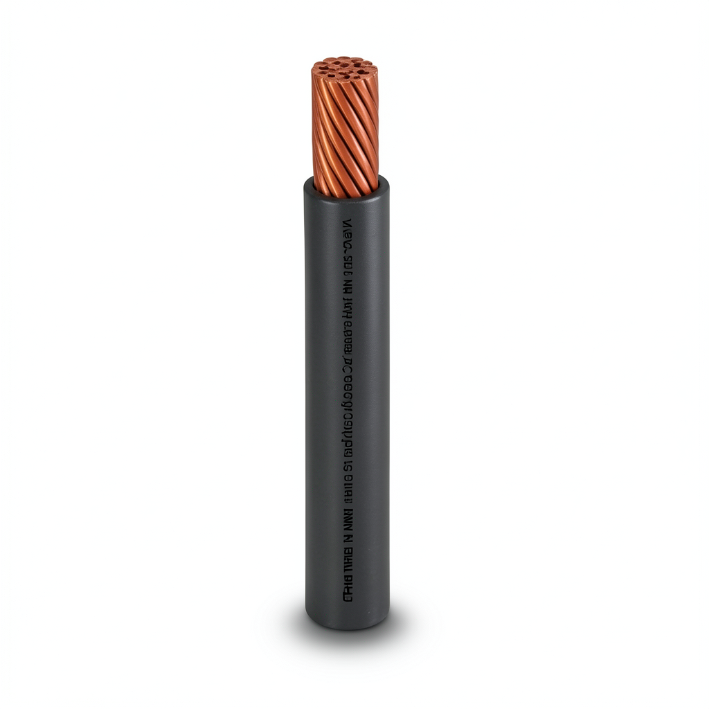 THHN/THWN Copper Cable PVC 105°C Insulation 5.26 mm² 600 Volt 300 Feet Black | Al Fanar