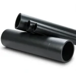 HDPE Plastic Pipe PN 3.2 Bar PE 80 OD 800 mm Thickness 19.6 mm Black