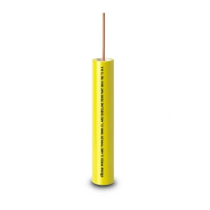 THHN/THWN Copper Cable PVC 105°C Insulation 0.82 mm² 600 Volt 250 Feet Yellow | Al Fanar