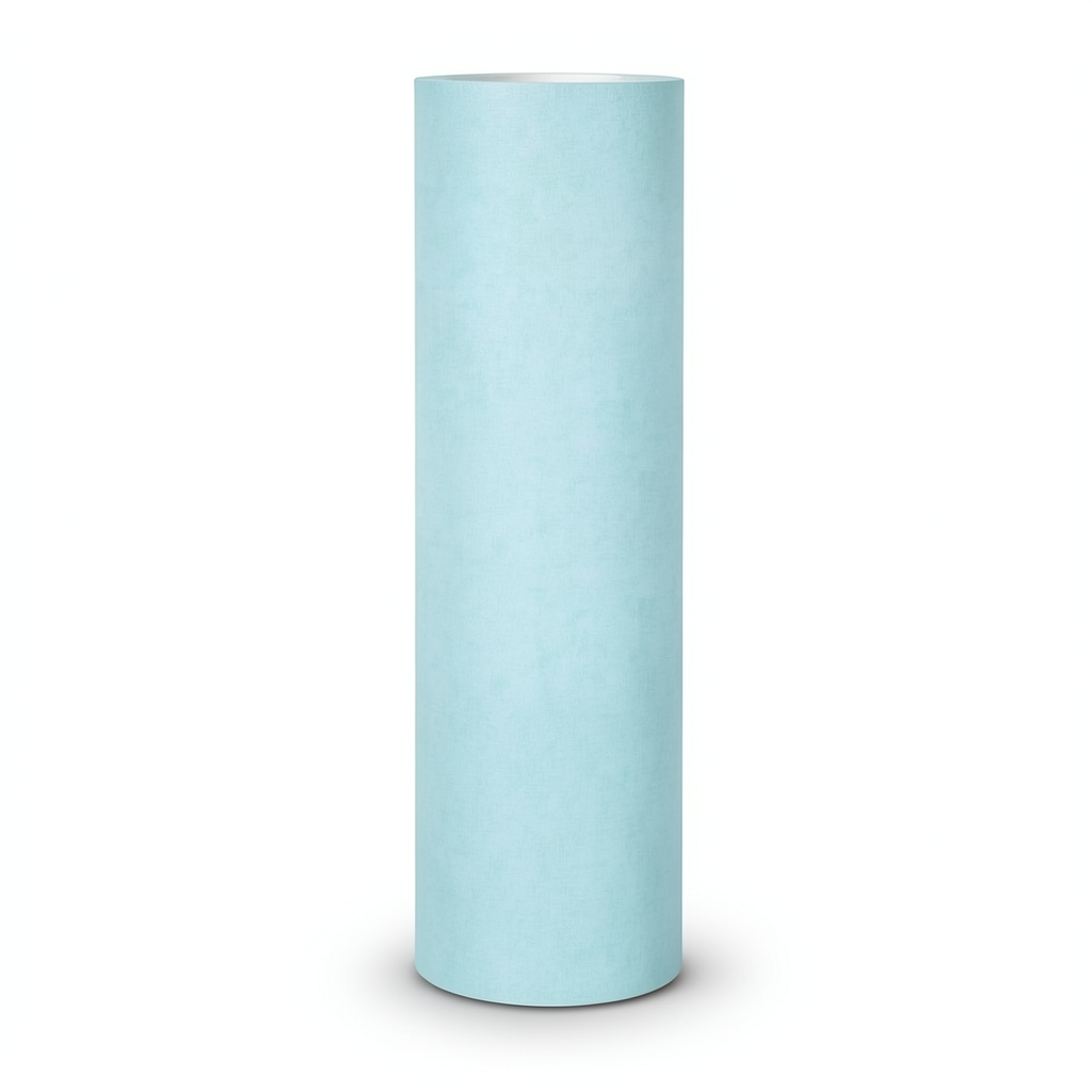 Dutch Plain Wallpaper 10m x 0.53m Turquoise, Model 48473
