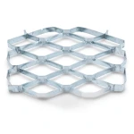 Galvanised Steel Expanded Metal Mesh Bahri Thickness 4.8 mm Width 2.44 meter Length 1 meter