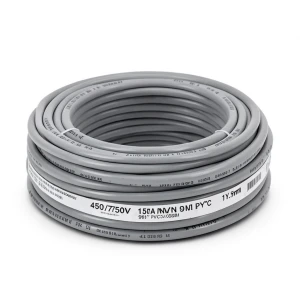 1.5mm NYA Wire 450/750V, Stranded Copper PVC 90°C Insulation, Gray | Asharqiyah Cables Company for Industry