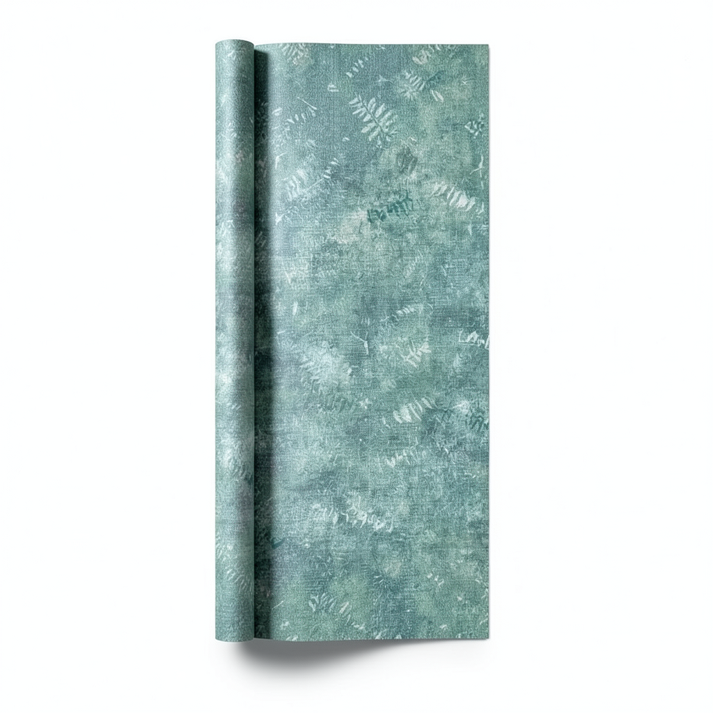 Wall Decoration Patterned Design 10m x 0.53m Green, Model 363-1