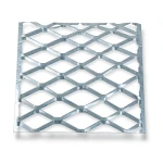 Galvanised Steel Expanded Metal Mesh Thickness 5.8 mm Width 2.44 M Length 1 meter