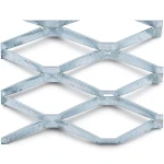 Galvanised Steel Expanded Metal Mesh Bahri Thickness 6 mm Width 2.44 m Length 1 m