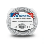 سلك كهرباء 4 مم NYA 450/750 فولت، نحاس مجدول عزل PVC 90°C، رمادي | شركة كابلات الشرقية للصناعة