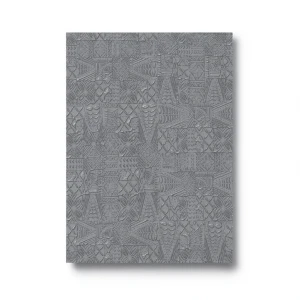 Patterned Wall Covering 10m x 0.53m Gray Color, Model 365-2