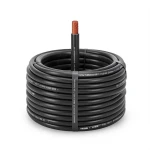 THHN/THWN Copper Cable PVC 105°C Insulation 5.26 mm² Diameter 4.2 mm 600 V 250 Ft Black | Al Fanar