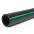 أنابيب بلاستيك HDPE ضغط 12.5 بار PE 80 قطر خارجي 250 مم SDR 11 لون أسود مع خط أخضر - Image 1
