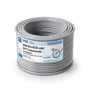 سلك 25 مم NYA 450/750 فولت، نحاس مجدول عزل PVC 90°C، رمادي | شركة كابلات الشرقية للصناعة