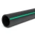 مواسير HDPE بولي إيثيلين ضغط 12.5 بار PE 80 قطر خارجي 500 مم SDR 11 أسود مع خطوط خضراء - Image 1