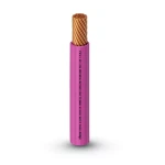 THHN/THWN Copper Cable PVC 105°C Insulation 5.26 mm² 4.2 mm Diameter 600 Volt 300 F Pink | Al Fanar