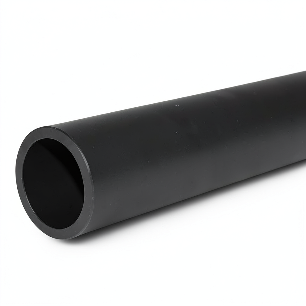 أنابيب HDPE ضغط 12.5 بار PE 80 قطر خارجي 200 مم SDR 11 أسود