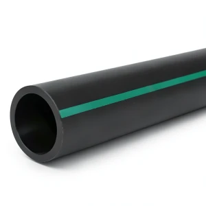 HDPE Polyethylene Pipe 12.5 Bar Pressure PE 80 Outer Diameter 250 mm SDR 11 Black
