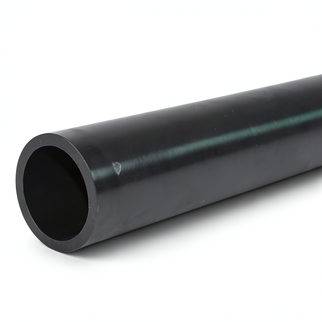 مواسير بلاستيك HDPE ضغط 12.5 بار PE 80 قطر خارجي 280 مم SDR 11 لون أسود