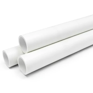 أنابيب ضغط UPVC مقاس 8 إنش سمك 6.73 مم لون أبيض ضغط 8.6 بار