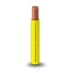 THHN/THWN Copper Cable PVC 105°C Insulation 2.08 mm² Diameter 2.7 mm 600 Volt Yellow | Al Fanar