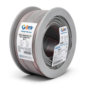 120mm² NYA Stranded Copper Wire 450/750V PVC 90°C Insulation, Gray | Asharqiyah Cables Company for Industry