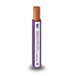 THHN/THWN Copper Cable PVC 105°C Insulation 0.82 mm² 2.2 mm Diameter 600 V 250 Ft Purple | Al Fanar