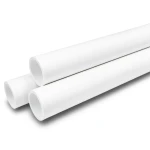 أنابيب ضغط UPVC 11 بار مقاس ½1 إنش سمك 1.85 مم لون أبيض