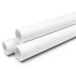مواسير ضغط UPVC ضغط اسمي 11 بار مقاس 3 إنش سمك 3.43 مم لون أبيض