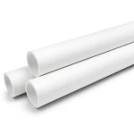 مواسير ضغط UPVC ضغط اسمي 11 بار مقاس 4 إنش سمك 4.39 مم لون أبيض
