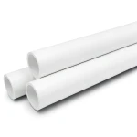 مواسير ضغط UPVC ضغط 13.8 بار مقاس ¾ إنش سمك 1.52 مم لون أبيض