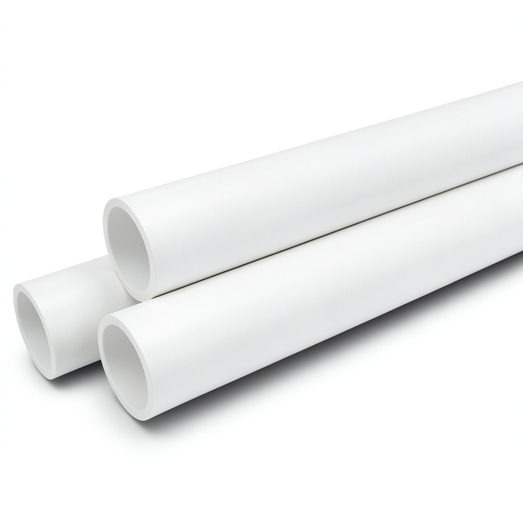 مواسير ضغط UPVC ضغط 13.8 بار مقاس ¾ إنش سمك 1.52 مم لون أبيض