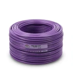 THHN/THWN Copper Cable PVC 105°C Insulation 0.82 mm² 2.2 mm Diameter 600 V 250 Ft Purple | Al Fanar
