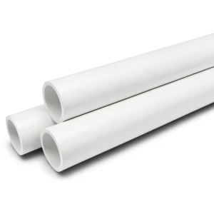 Pressure UPVC Pipes 3 inch Size 4.24 mm Thickness 13.8 Bar White