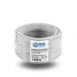 سلك كهرباء 4 مم NYA 450/750 فولت، نحاس مجدول عزل PVC 90°C، رمادي | شركة كابلات الشرقية للصناعة