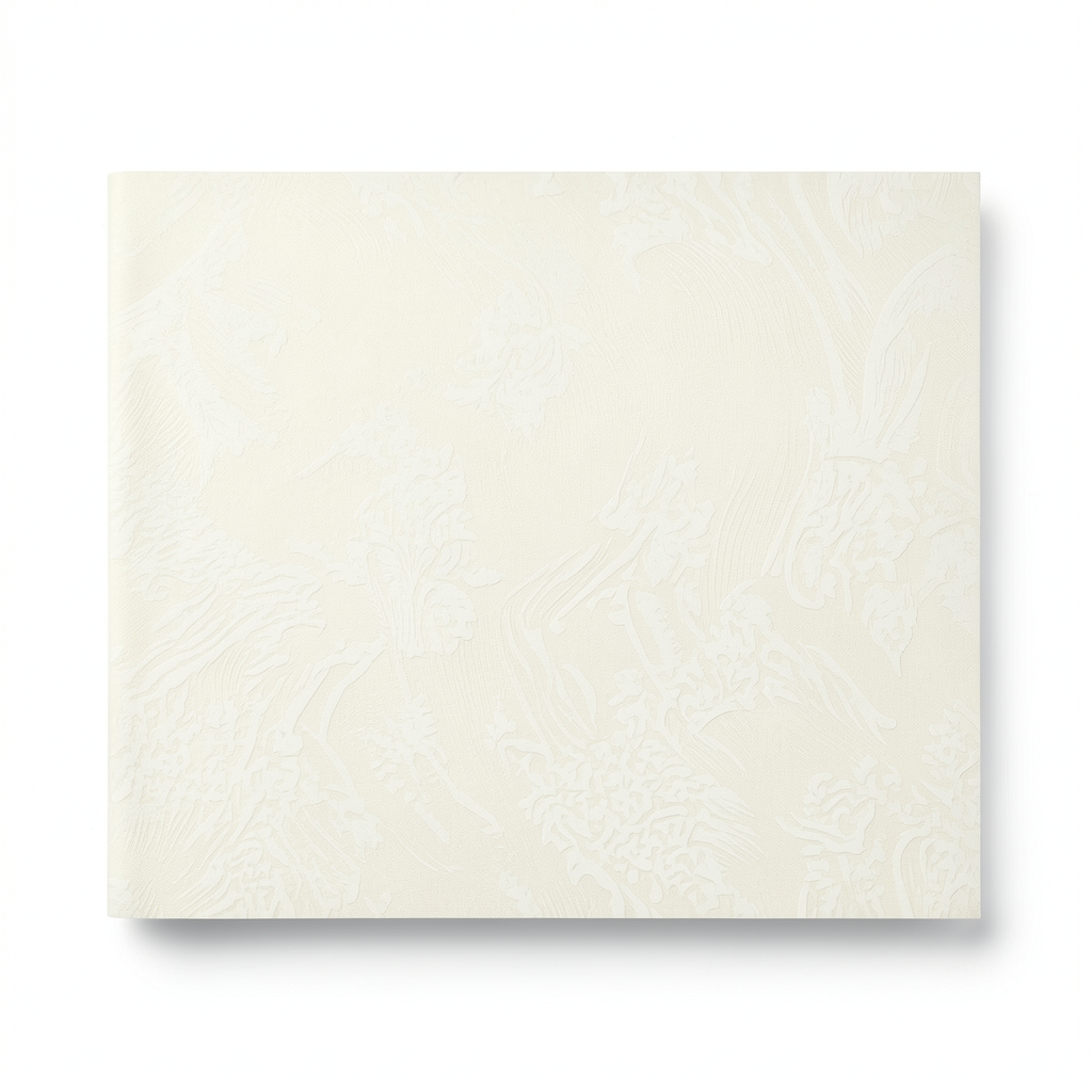 Italian Patterned Wallpaper 10 m x 1.06 m Creamy Color, Model 56943
